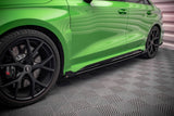 Maxton Design Side Skirts Flaps Audi RS3 Sedan 8Y