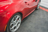 Maxton Design Side Skirts Diffusers Alfa Romeo 4C