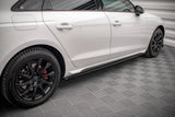 Maxton Design Side Skirts Diffusers Audi A4 B9 Facelift (Standard)