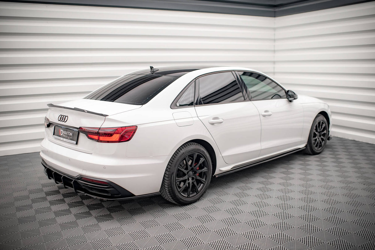 Maxton Design Side Skirts Diffusers Audi A4 B9 Facelift (Standard)