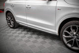 Maxton Design Side Skirts Diffusers Audi Q3 S-Line 8U Facelift
