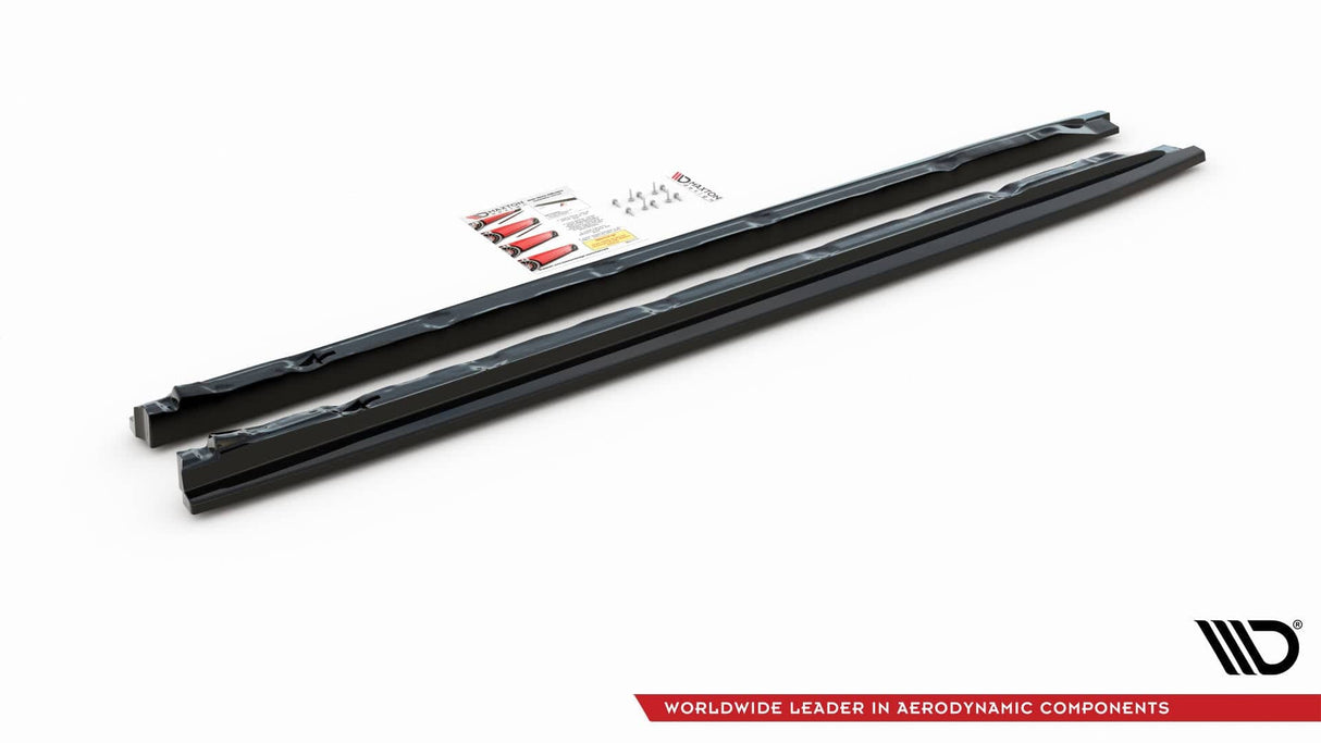 Maxton Design Side Skirts Diffusers Audi Q3 S-Line 8U Facelift