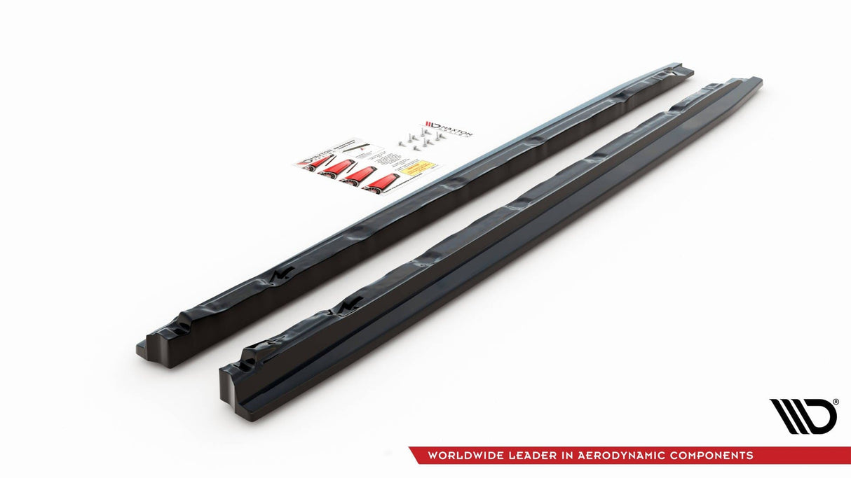 Maxton Design Side Skirts Diffusers Audi Q3 S-Line 8U Facelift