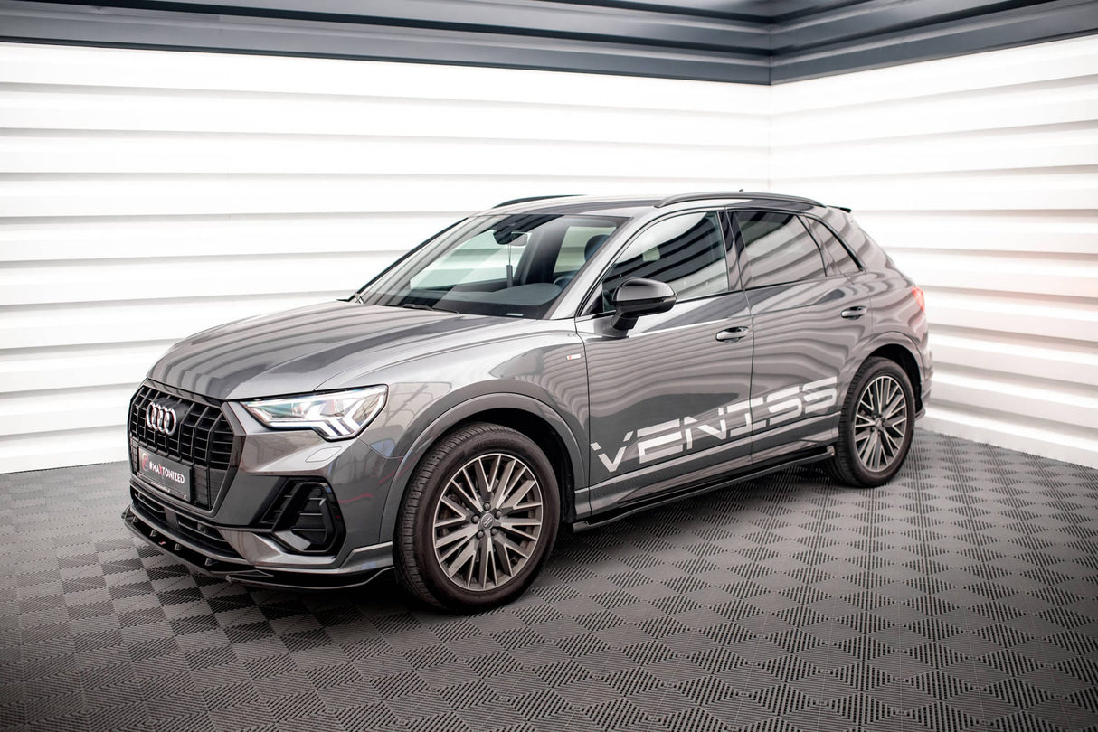 Maxton Design Side Skirts Diffusers Audi Q3 S-Line F3
