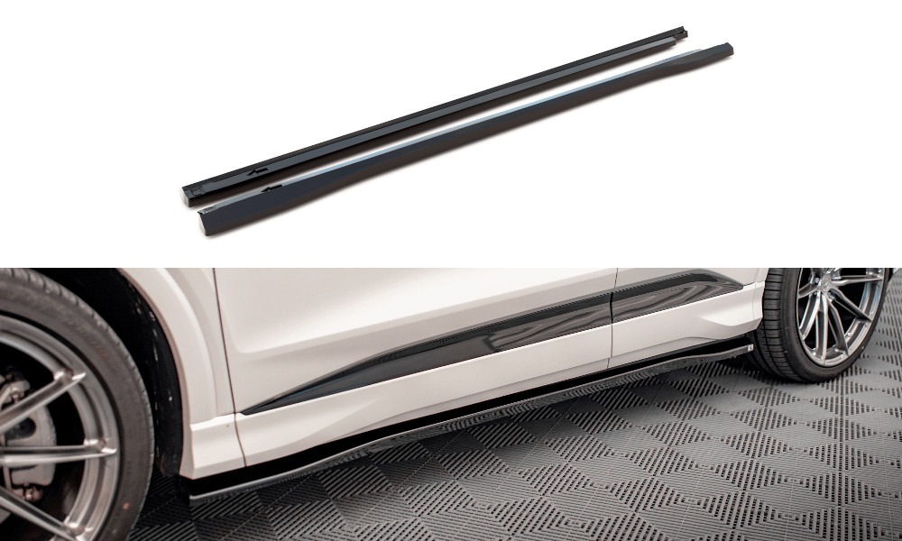 Maxton Design Side Skirts Diffusers Audi Q4 E-Tron Sportback Mk1