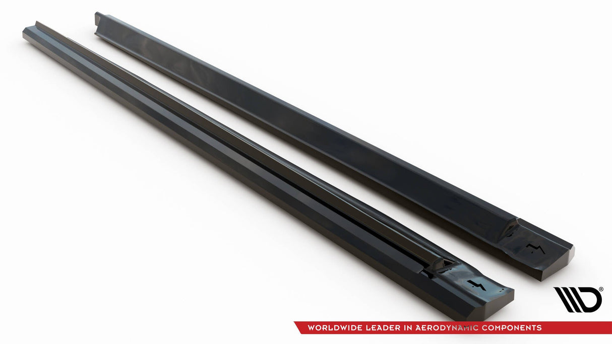 Maxton Design Side Skirts Diffusers - Audi MK2 Q7