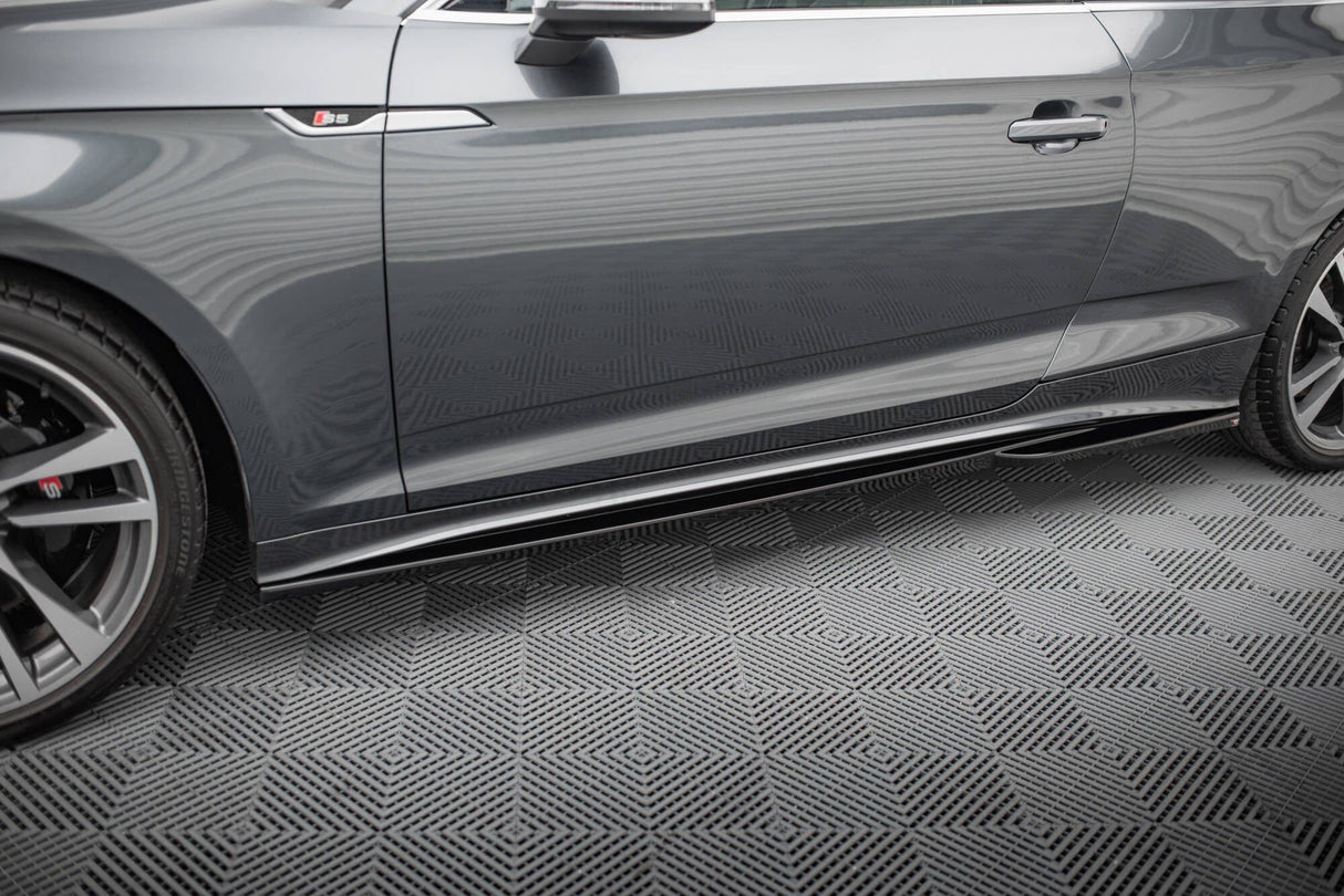 Maxton Design Side Skirts Diffusers Audi S5 Coupe / A5 S-Line Coupe F5 Facelift