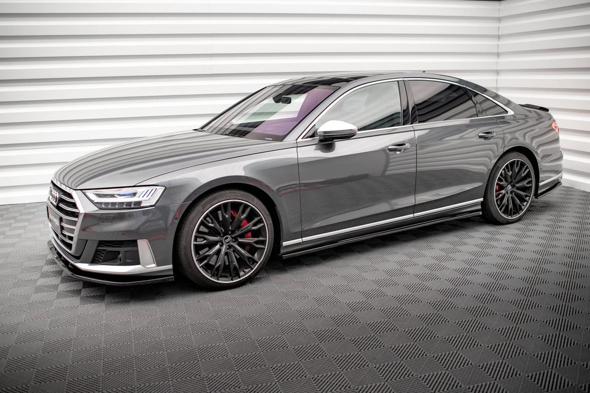 Maxton Design Side Skirts Diffusers Audi S8 D5 (Short) (NLA)