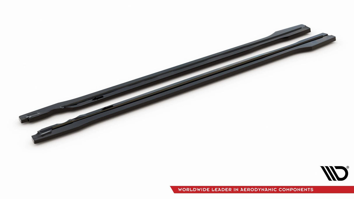 Maxton Design Side Skirts Diffusers - Audi / Mk2 / Facelift / SQ5 / Q5 / S-Line