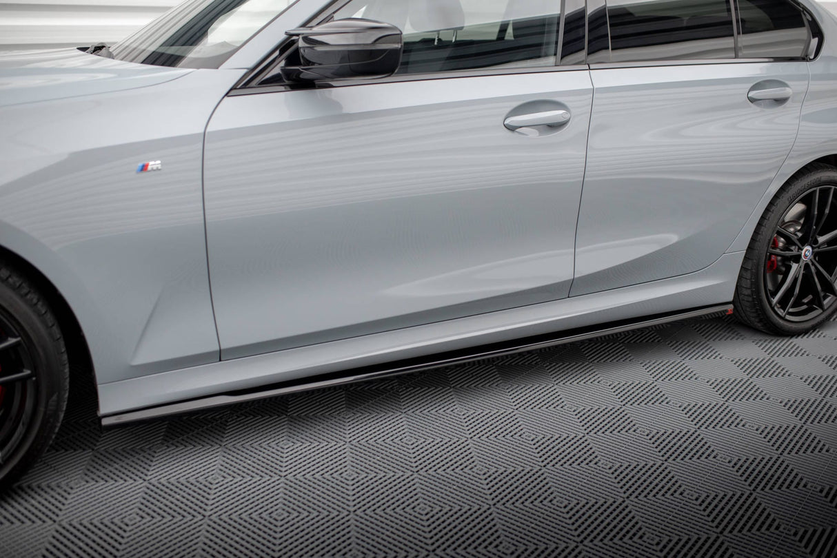 Maxton Design Side Skirts Diffusers BMW 3 M340I / M-Pack G20 / G20 Facelift