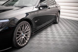 Maxton Design Side Skirts Diffusers - BMW / F01 / 7-Series / M-Pack