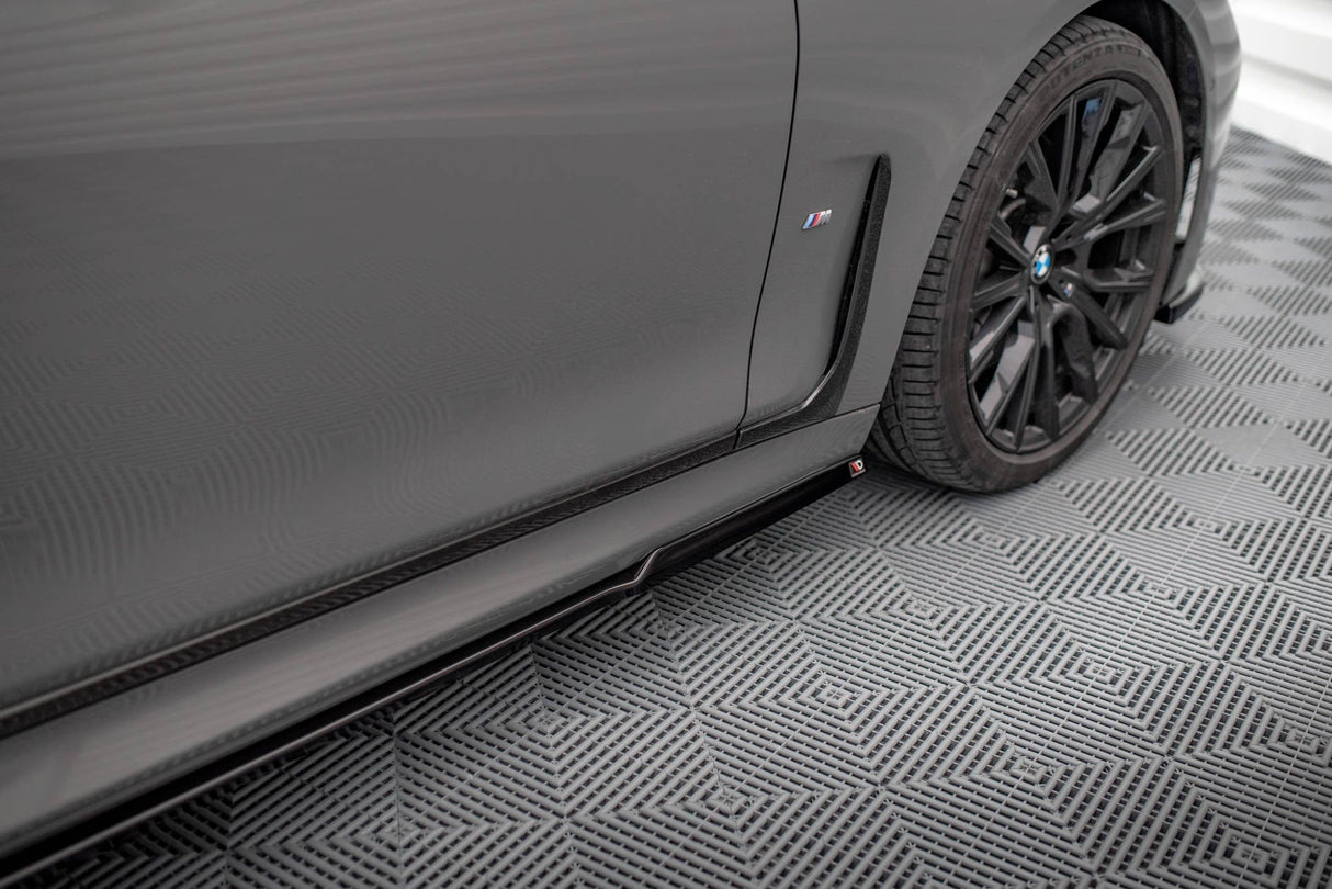 Maxton Design Side Skirts Diffusers BMW 7 M-Pack G11 Facelift