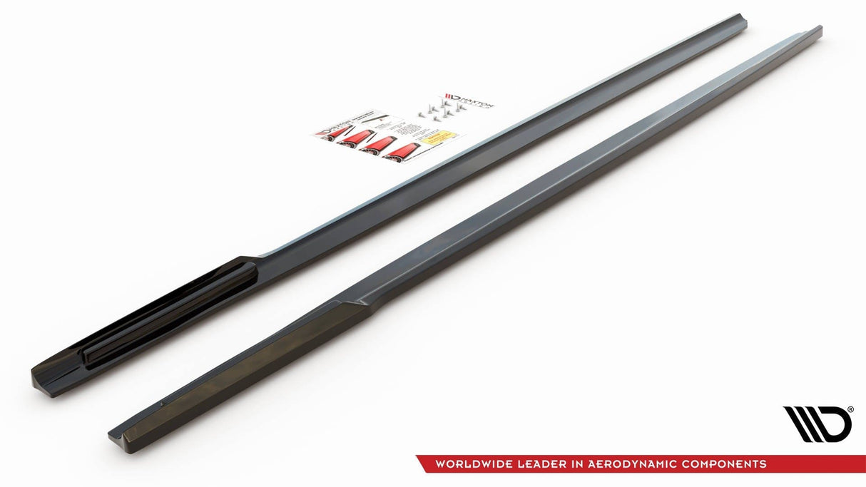 Maxton Design Side Skirts Diffusers BMW 7 M-Pack G11 Facelift