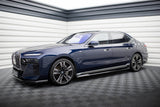 Maxton Design Side Skirts Diffusers BMW I7 M-Pack G70