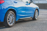 Maxton Design Side Skirts Diffusers BMW X2 F39 M-Package