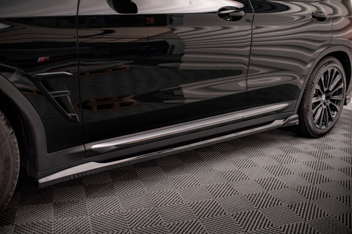 Maxton Design Side Skirts Diffusers BMW X3 G01