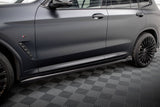 Maxton Design Side Skirts Diffusers BMW X3 M-Pack G01 Facelift