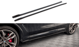 Maxton Design Side Skirts Diffusers BMW X3 M40I G01