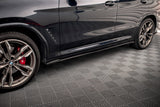 Maxton Design Side Skirts Diffusers BMW X3 M40I G01