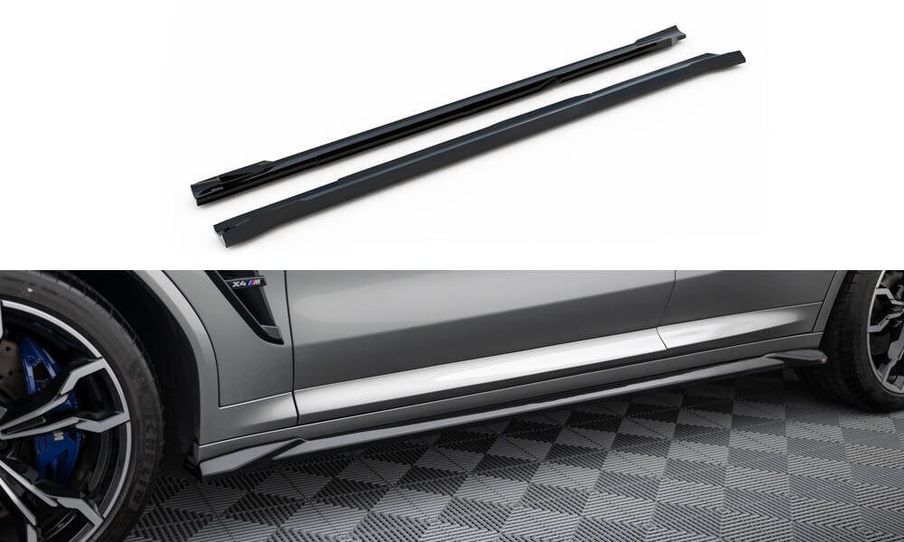 Maxton Design Side Skirts Diffusers BMW X4 M F98