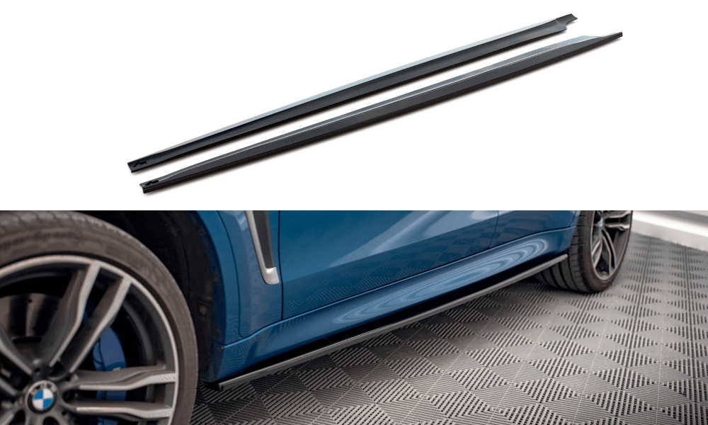 Maxton Design Side Skirts Diffusers - BMW X6 M F86