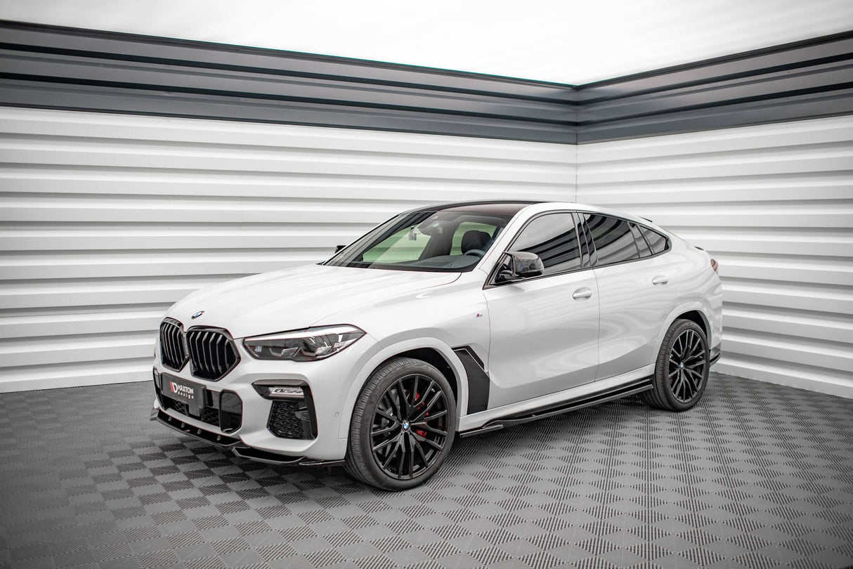 Maxton Design Side Skirts Diffusers BMW X6 M-Pack G06