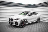 Maxton Design Side Skirts Diffusers BMW X6 M-Pack G06