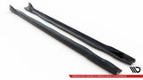 Maxton Design Side Skirts Diffusers BMW X7 M-Pack G07 Facelift