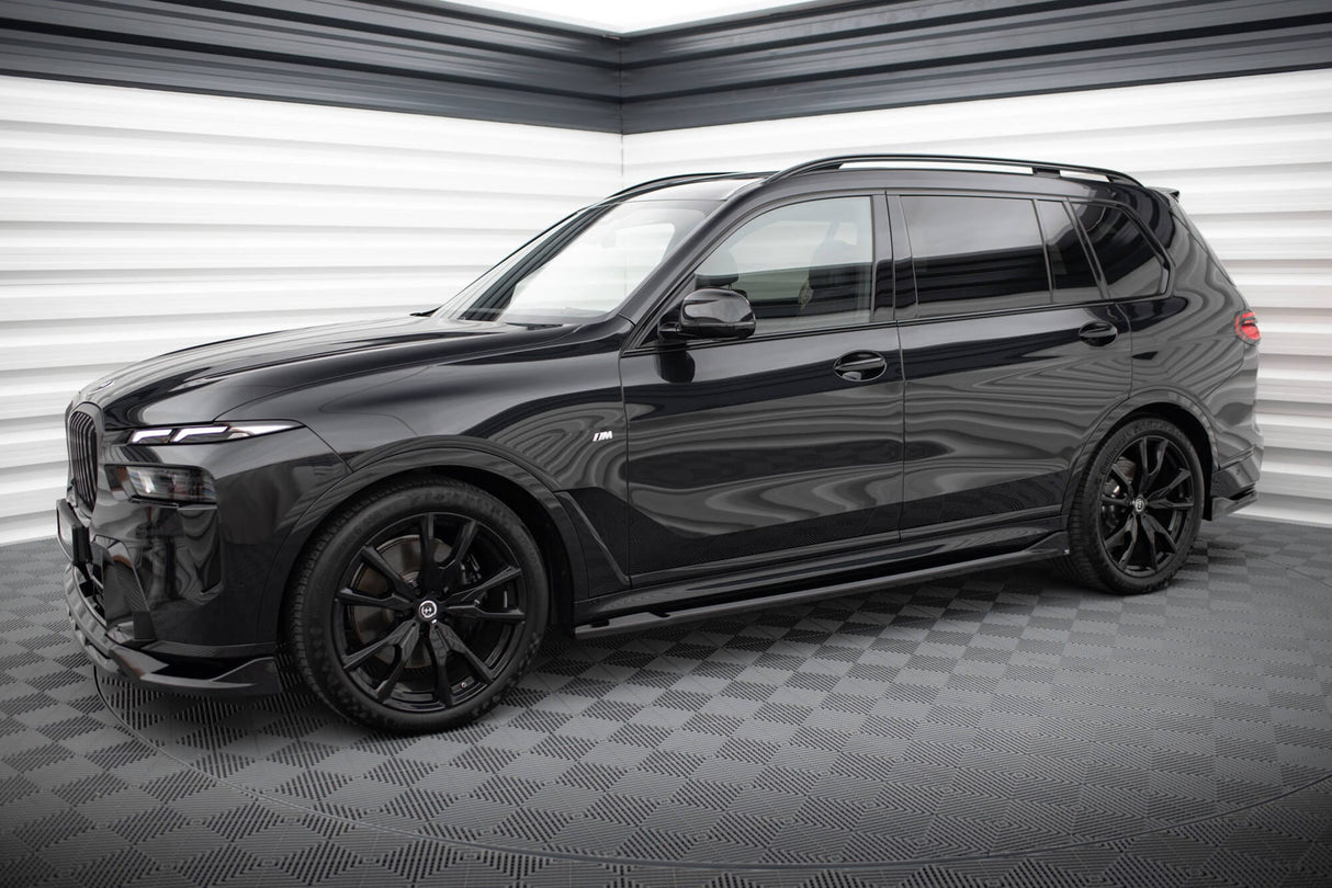 Maxton Design Side Skirts Diffusers BMW X7 M-Pack G07 Facelift