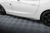 Maxton Design Side Skirts Diffusers BMW Z4 E89