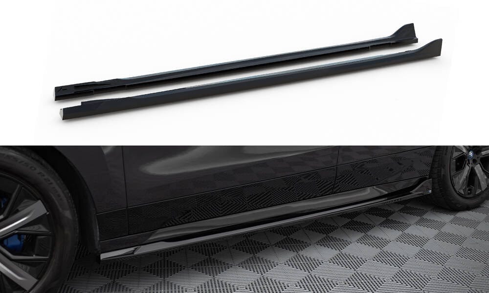 Maxton Design Side Skirts Diffusers BMW Ix Sport / M60