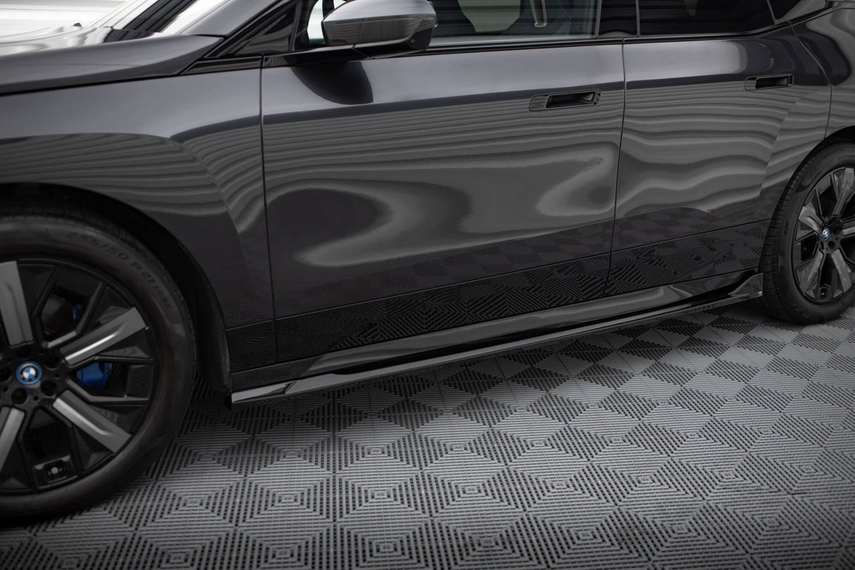 Maxton Design Side Skirts Diffusers BMW Ix Sport / M60
