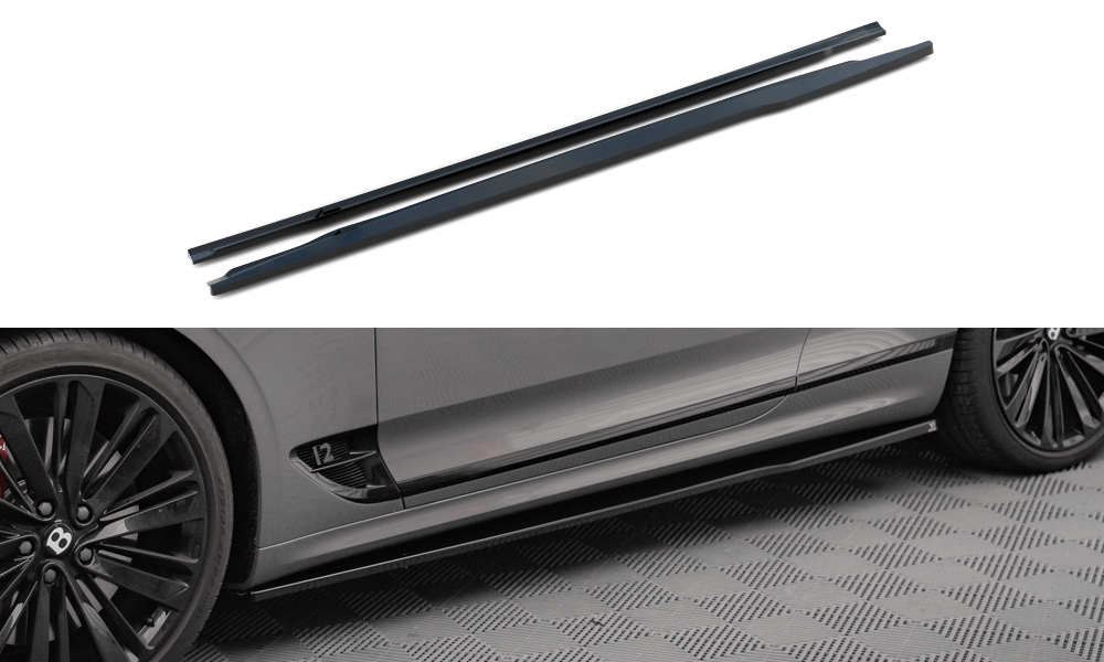 Maxton Design Side Skirts Diffusers Bentley Continental GT MK3