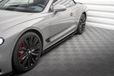 Maxton Design Side Skirts Diffusers Bentley Continental GT MK3