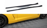 Maxton Design Side Skirts Diffusers - Chevrolet Corvette C6