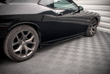 Maxton Design Side Skirts Diffusers Dodge Challenger RT MK3 Facelift