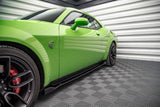Maxton Design Side Skirts Diffusers Dodge Challenger SRT Hellcat Widebody MK3