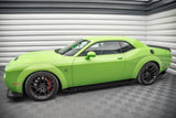 Maxton Design Side Skirts Diffusers Dodge Challenger SRT Hellcat Widebody MK3