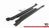 Maxton Design Side Skirts Diffusers Dodge Challenger SRT Hellcat Widebody MK3