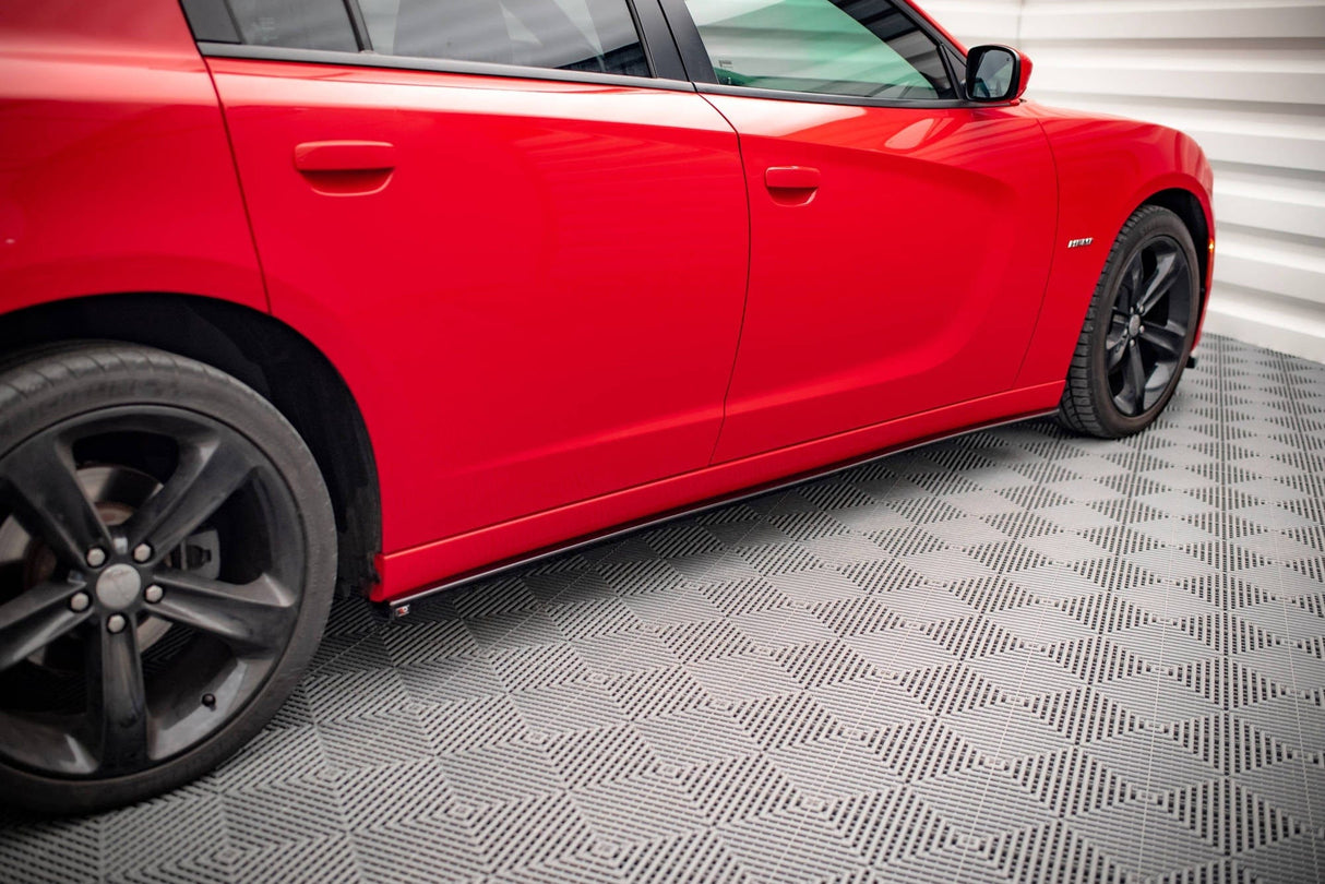 Maxton Design Side Skirts Diffusers Dodge Charger RT MK7 Facelift