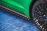 Maxton Design Side Skirts Diffusers + Flaps Ford Mustang GT MK6 Facelift