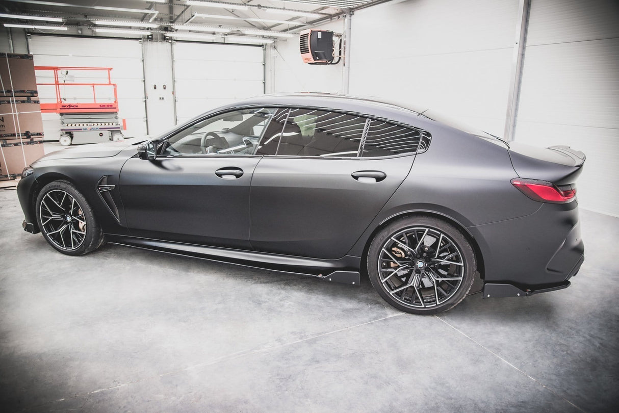 Maxton Design Side Skirts Diffusers + Flaps V.1 BMW M8 Gran Coupe F93
