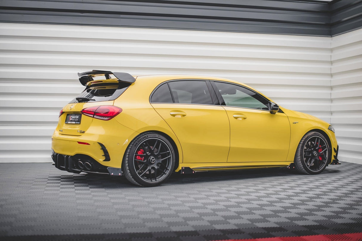 Maxton Design Side Skirts Diffusers + Flaps V.2 Mercedes-AMG A45 S