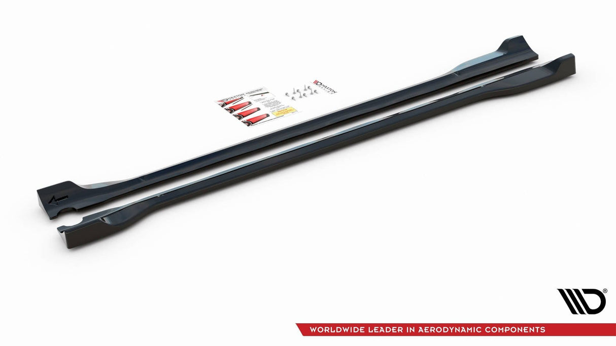 Maxton Design Side Skirts Diffusers Ford Escape MK3