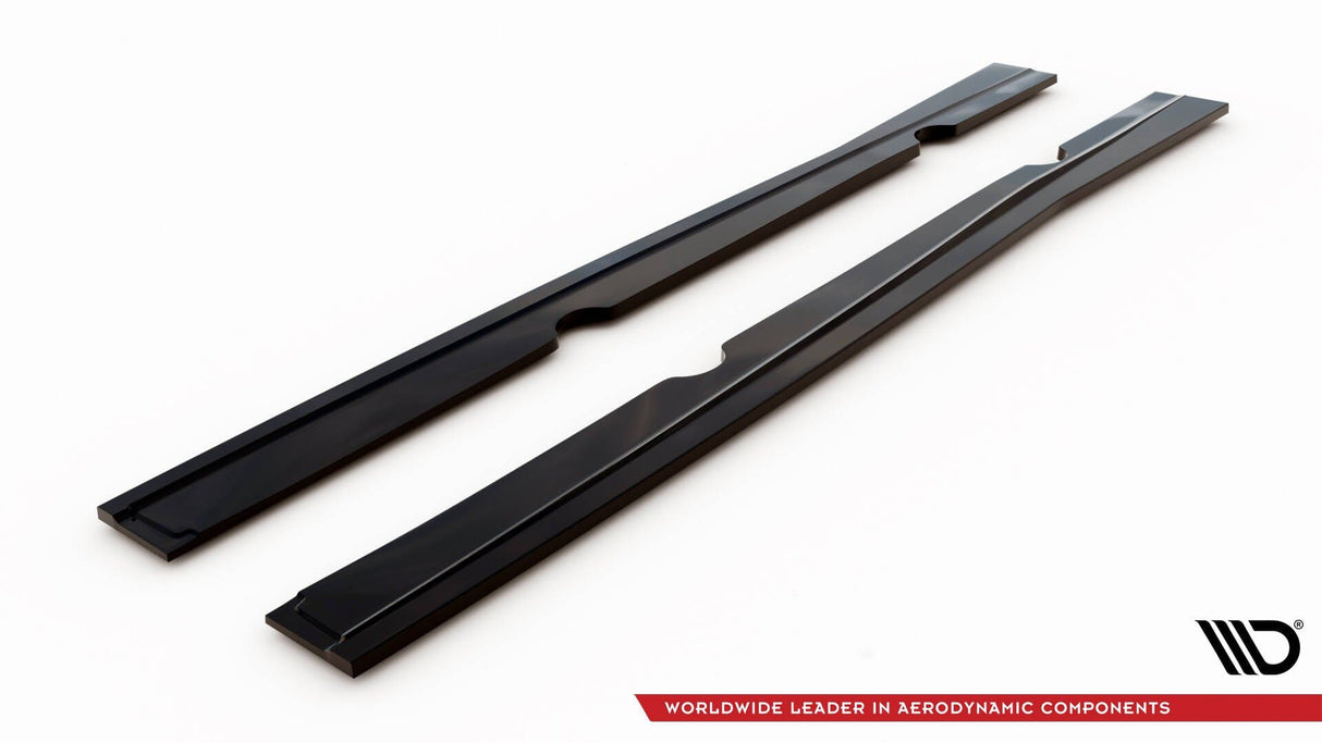 Maxton Design Side Skirts Diffusers Ford Fiesta St / St-Line MK7 / MK7 Fl