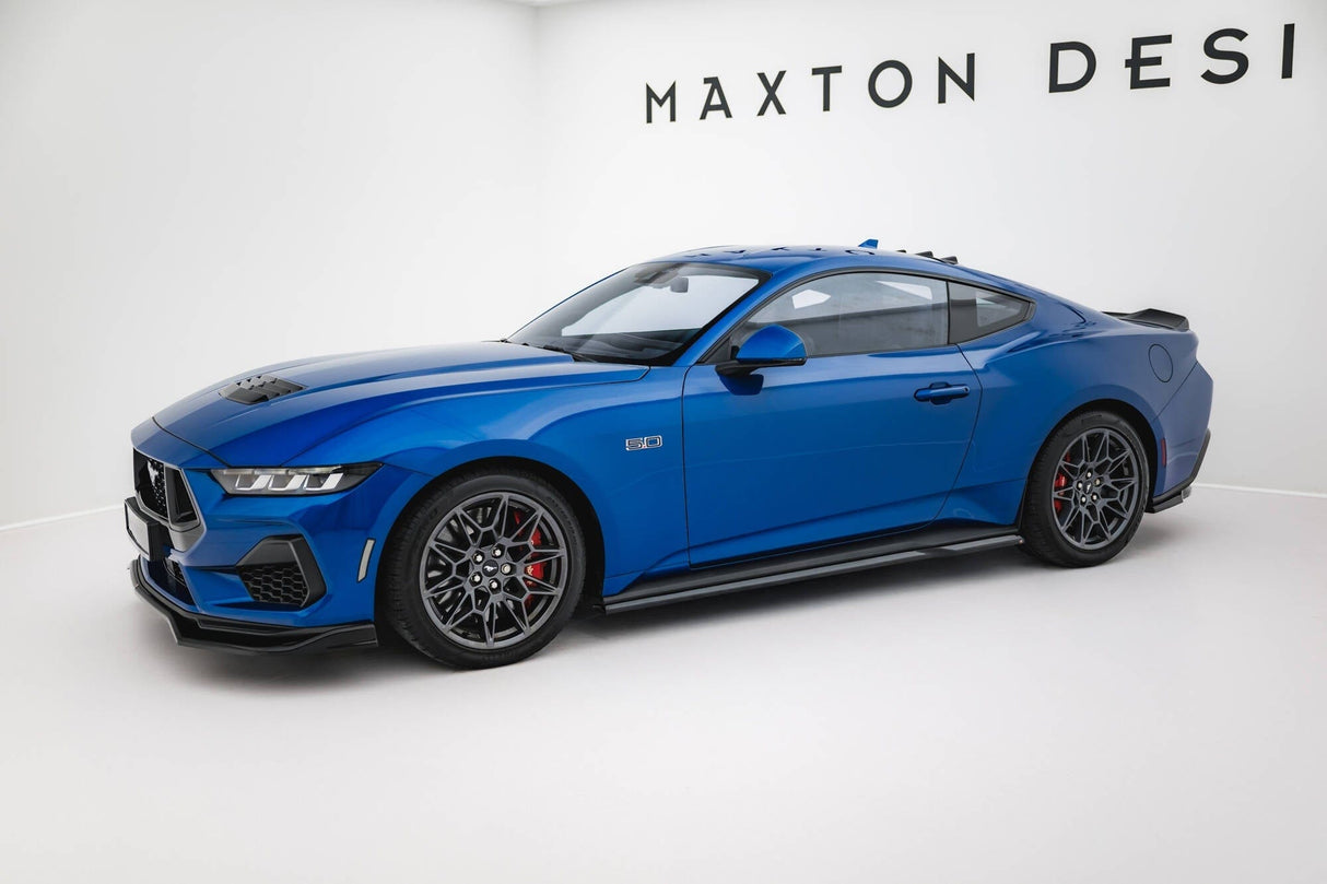 Maxton Design Side Skirts Diffusers Ford Mustang GT MK7