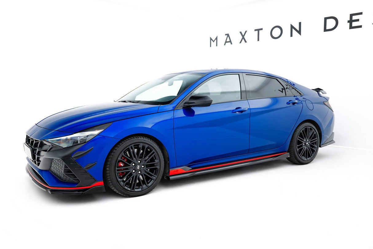 Maxton Design Side Skirts Diffusers Hyundai Elantra N MK7