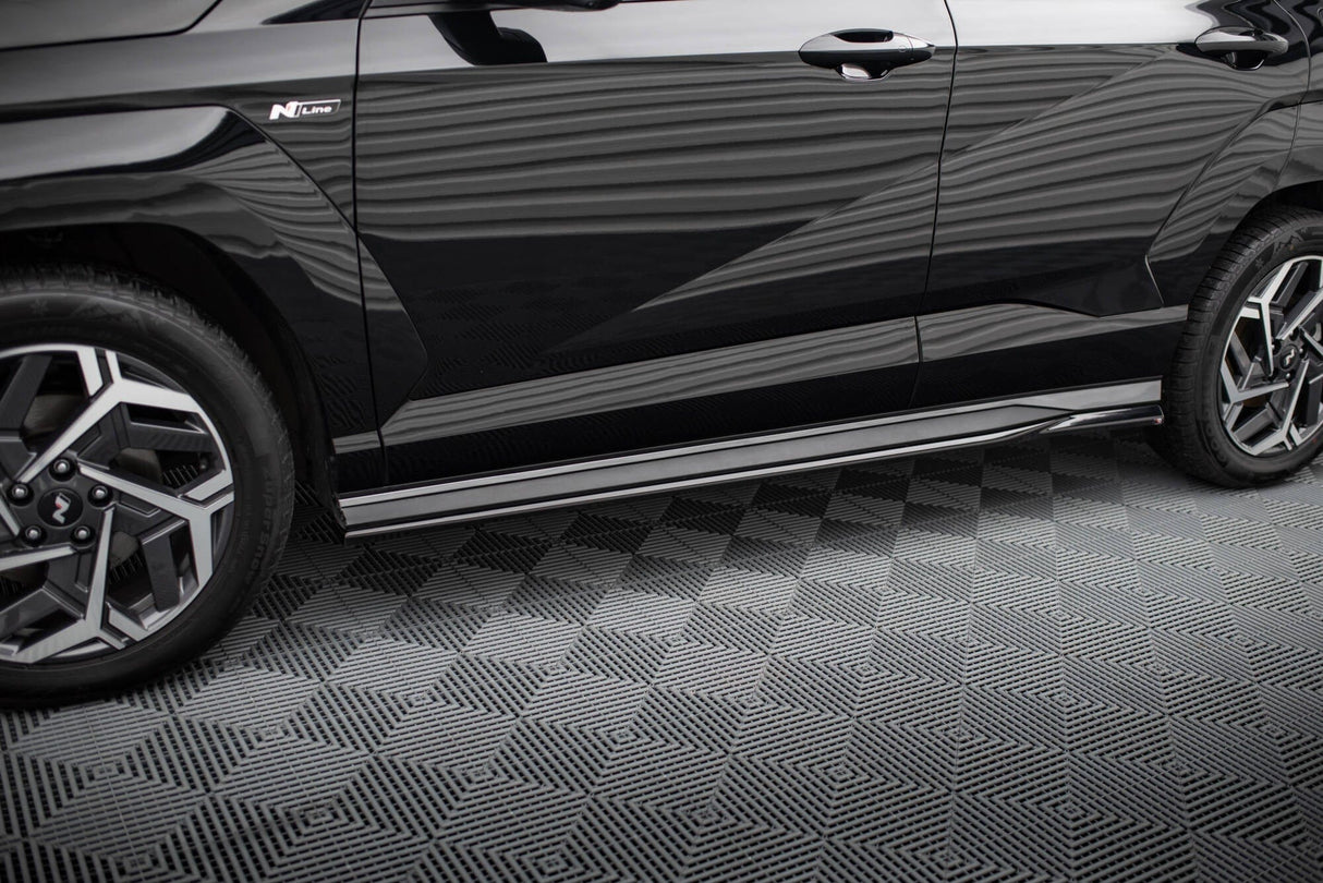 Maxton Design Side Skirts Diffusers Hyundai Kona N-Line MK2