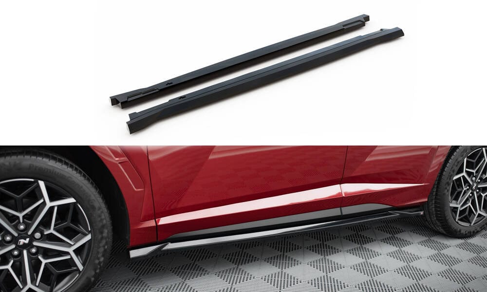 Maxton Design Side Skirts Diffusers Hyundai Tucson N-Line MK4