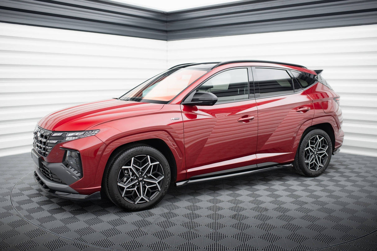 Maxton Design Side Skirts Diffusers Hyundai Tucson N-Line MK4